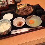 Shabushabu Nihon Ryouriki Soji - すき焼き定食