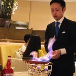 ロオジエ - テーブルでフランベするクレープシュゼット