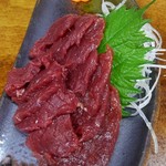 にく友食堂 - 馬刺し