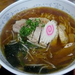 にく友食堂 - にく友ラーメン麺1.5玉