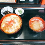 悦中庵 - カツ丼