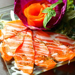 Norwegian Fatty Salmon Carpaccio (2 servings)