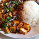 台湾料理故宮 - 2回目2011年12月7日麻辣豆腐飯　700円