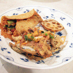 TAPiR - きびなごパコラ、うりずん・サーモンクリームクレープ、れんこんピクルス