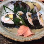 Chidoritei - 小鯛雀寿司 鯖寿司 大名巻き