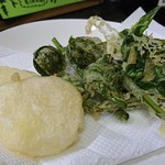 やきとり嵯峨 - 旬の天ぷら盛り