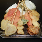 千 - 串かついろいろ
