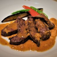 アピシウス - 和牛心臓肉のポワレ　マサラスパイスソース