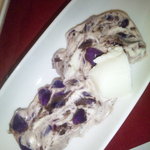 網元イタリアン - 紫芋のセミフレッド　牛乳豆腐添え