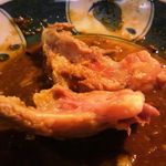 宇ち多゛ - ｢ホネ｣食べ進むと顎の形に…