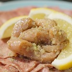 焼肉 静龍苑 - ミノ塩