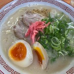 Nagahama Nambawan - 煮玉子ラーメン（650円）