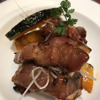 萬珍樓 本店 - スペアリブ、ジューシーさに欠ける。