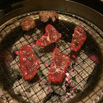 焼肉武蔵 - 黒毛牛 芯ロース（650円）