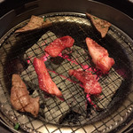 Yakiniku Musashi - 国産牛 ゲタ（中落）カルビ（750円）