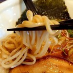 拉麺･つけ麺 穂澄 - 麺アップ