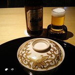 花外楼 - ■懐石 岩倉 10,000 (小向･煮物椀･造り･凌ぎ･焼肴･八寸･炊合･ご飯･ﾃﾞｻﾞｰﾄ)＋中瓶ﾋﾞｰﾙ 800X2＋税928=12,528円 2019年05月