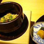 花外楼 - ■懐石 岩倉 10,000 (小向･煮物椀･造り･凌ぎ･焼肴･八寸･炊合･ご飯･ﾃﾞｻﾞｰﾄ)＋中瓶ﾋﾞｰﾙ 800X2＋税928=12,528円 2019年05月