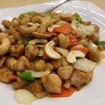 台湾料理 福来順 - 鶏肉とカシューナッツ炒め(780円)