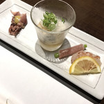 旬菜たかや - お通し