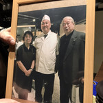 旬菜たかや - 店主とお母さんと熊谷喜八さん