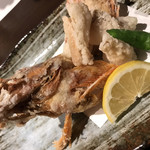 旬菜たかや - あらかぶの唐揚げのアップ