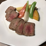 旬菜たかや - 伊万里牛サーロイン網焼き 2480円