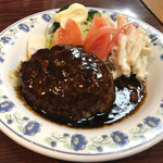 丸千葉 - 土日メニューの ◉ハンバーグ 税込み700円 利用年月不明