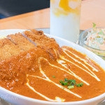 カレー居酒屋 バルサ - カツカレーセット1000円