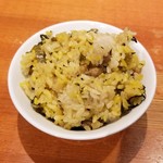 麺屋 六感堂 - チャコ飯 高菜の炊き込みご飯