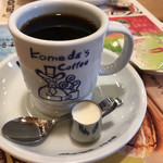 コメダ珈琲店 - ブレンドコーヒー(豆菓子付き)