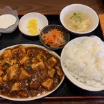 中華料理 福満亭 - 麻婆豆腐定食