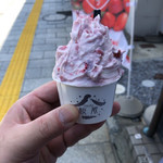 桜蔵 - いちごとミルクのジェラート