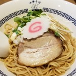 中華そば 六感堂‏ - 煮干油そば（細麺）