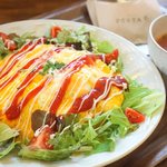 リトルカフェ ポルタ - オムタコライス