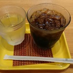 フレッシュネスバーガー - コーラＳとお水ｗ