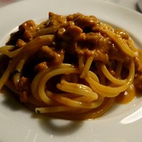 トラットリア グランボッカ - 雲丹のパスタ　取り分け後