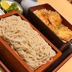 麻布永坂 更科本店 - 天重セット（１，１００円）２０１９年４月