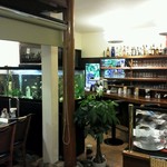 網元イタリアン - ロールカーテンが付いています