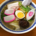 横浜ラーメン龍味 - 五目ラーメン