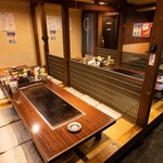 お好み焼きつくし - 団体大人数でも利用可能な座敷席