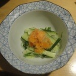 「珍味ほやとこのわたの塩辛」（500円）