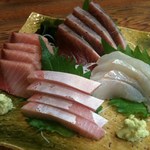 ゑび車 - 戻り鰹、鰤、勘八、鬼笠子