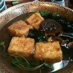 ゑび車 - 揚げ出し豆腐