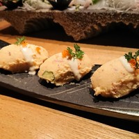 しゃにむに 心斎橋本店 - 見てびっくり。これ、ポテサラです