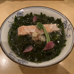 饗 くろ喜 - 桜ますとわかめの塩そば（1,500円）※限定麺 2019.3