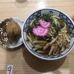 はるやうどん - かやくうどん中盛　いなり