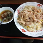 ラーメン大将 - 肉チャーハン(750円)