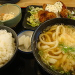 三ツ島 真打 - 2011-11-15カキフライ定食ミニうどん付980円