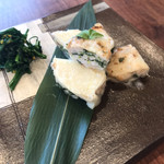 おしかの丘食堂 - 筍の挟み揚げ